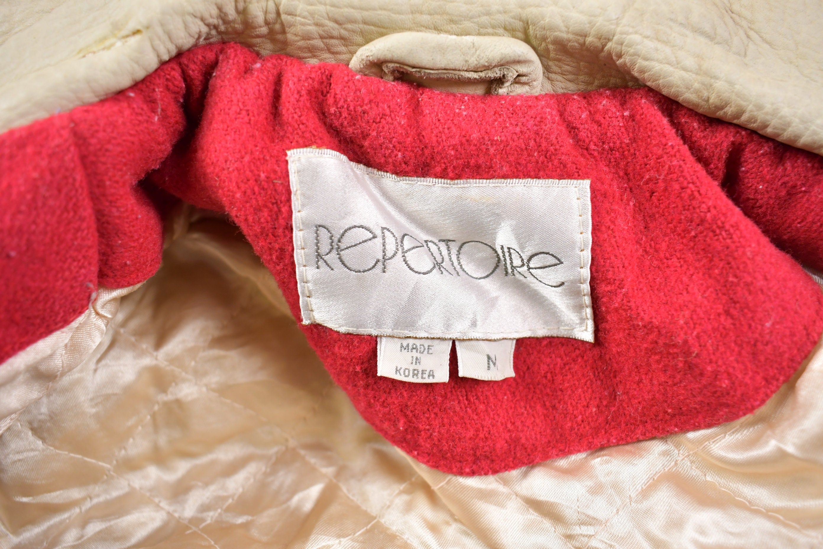 Vintage 1990s Authentic Repertoire Letterman Jacket
