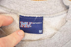 Vintage 1990s MV Sport Valleyfair Graphic Print Collegiate Crewneck Sweatshirt Men's M