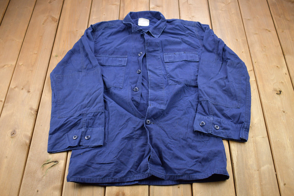 Vintage 2001 Military Button Up Shirt