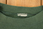 Vintage 1990s American Eagle Wilderness Graphic Print Crewneck Sweatshirt Men's L
