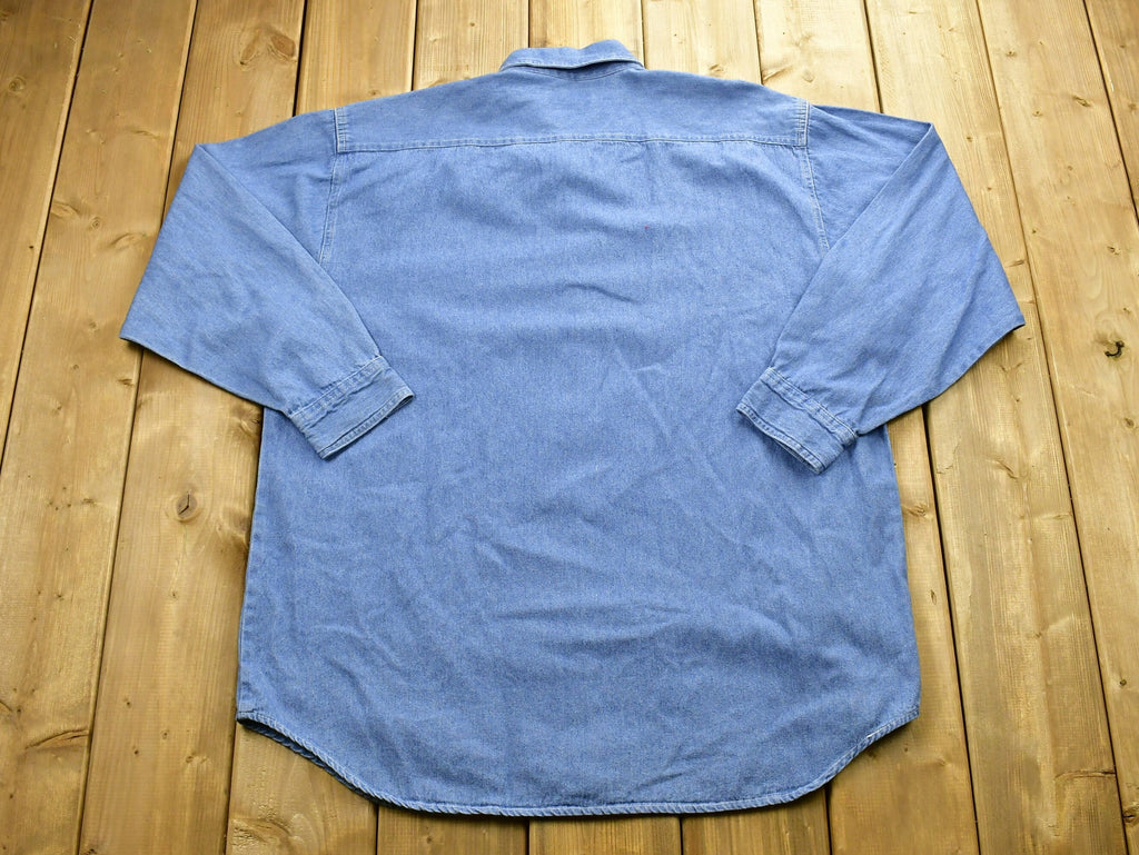 Vintage 90's Michigan State Spartans Button Up Shirt