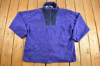 Vintage 1990s Purple Columbia Fleece Sweater