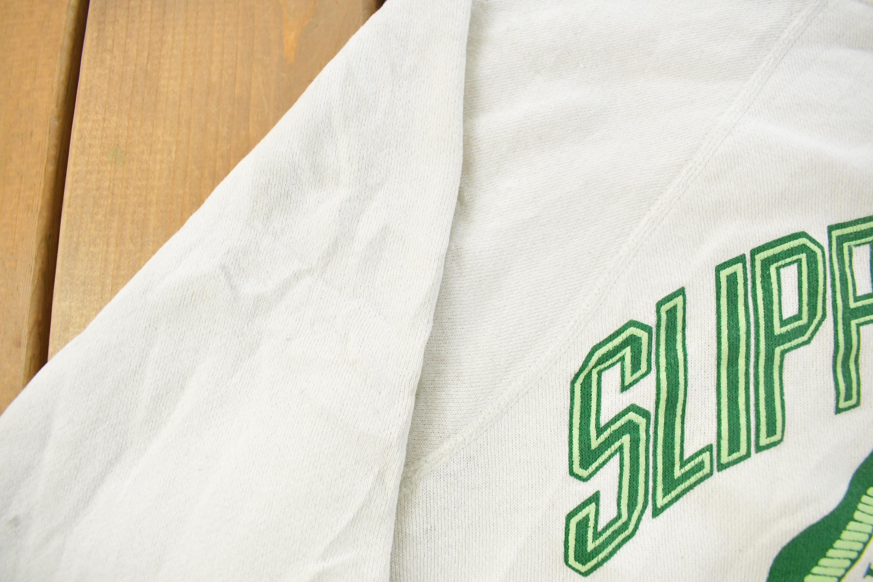 Vintage 1980s Slippery Rock University Crewneck Sweatshirt Men's Medium