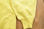 Vintage 1990s Blank Yellow Crewneck Sweatshirt