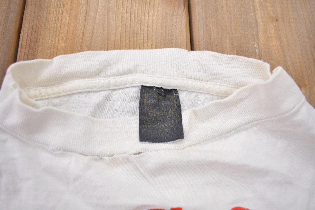 Vintage 1980s USSSA All Journey Team State Qualifier Single Stitch Long Sleeve T-Shirt