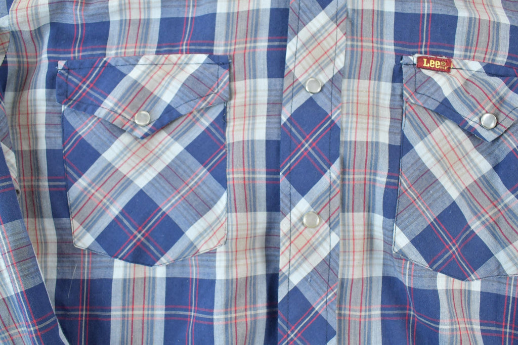 Vintage 1980s Lee Western Button Up Shirt