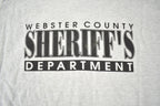 Vintage 1990s D.A.R.E Webster County Sherrif Souvenir T Shirt Made In USA