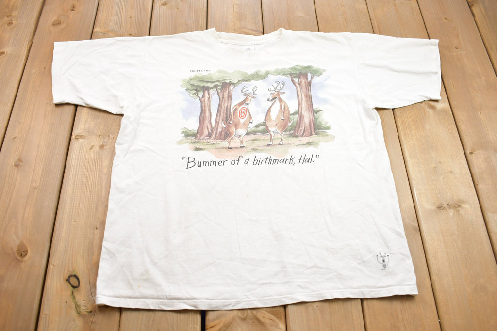 Vintage 1986 "Bummer of a Birthmark" Graphic T-Shirt