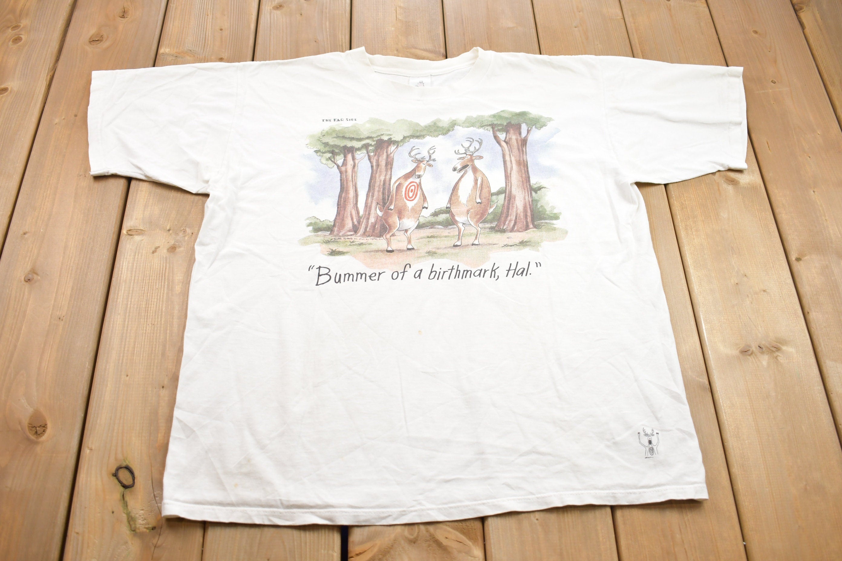 Vintage 1986 "Bummer of a Birthmark" Graphic T-Shirt