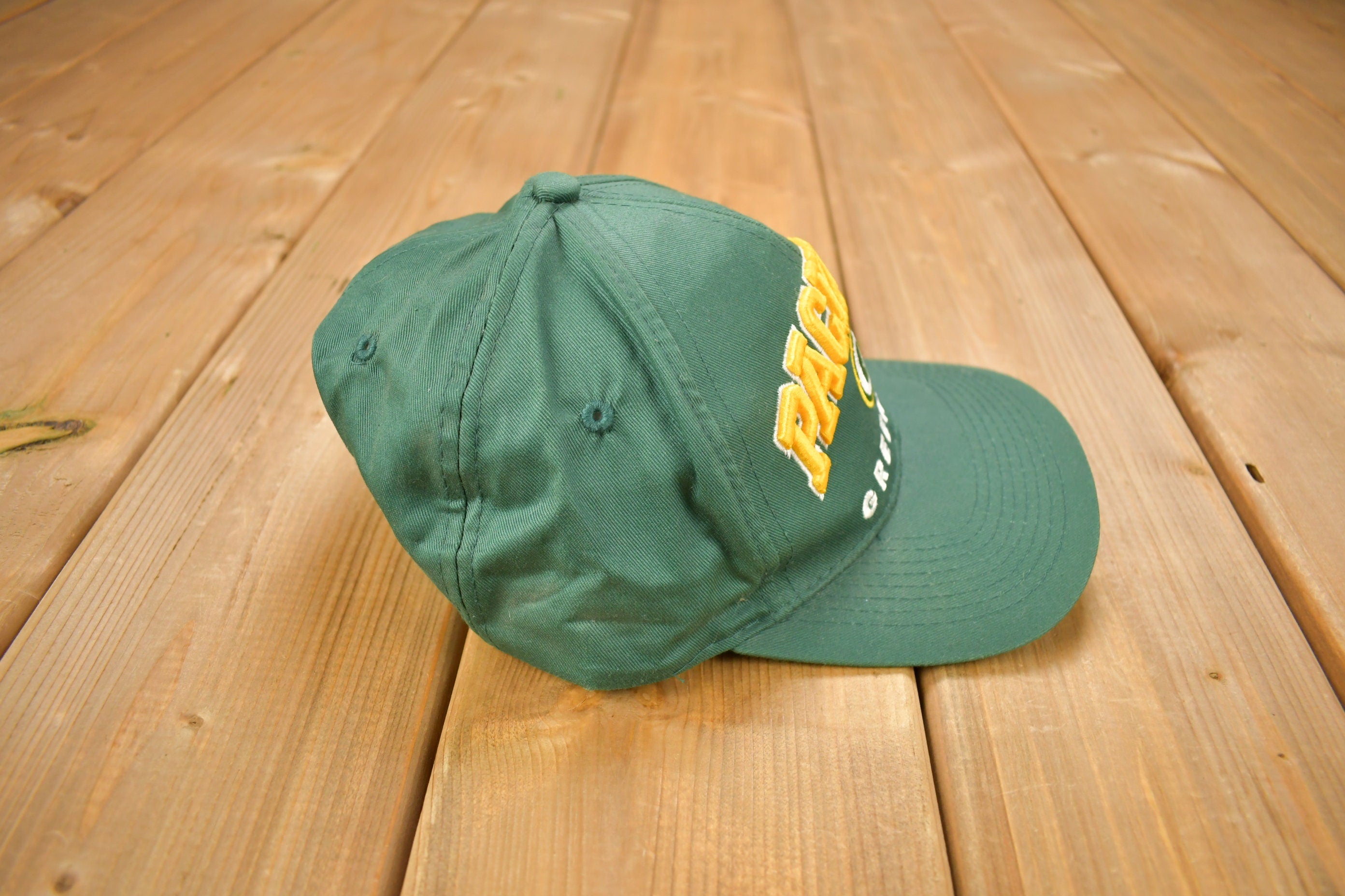 Vintage 1990s Green Bay Packers NFL Snap Back Hat