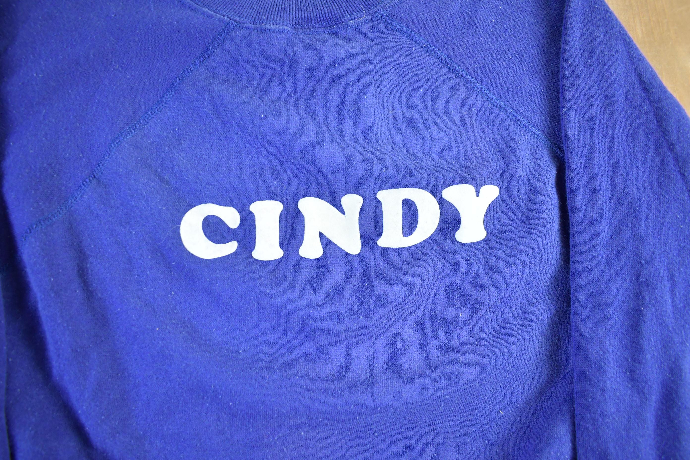 Vintage 1980s Parasport Cindy Blank Crewneck Sweatshirt Adult Small