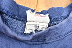 Vintage 1990s American Flag Crewneck Sweatshirt
