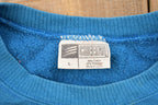 Vintage 1990s Cheetah Basic Crewneck Sweatshirt