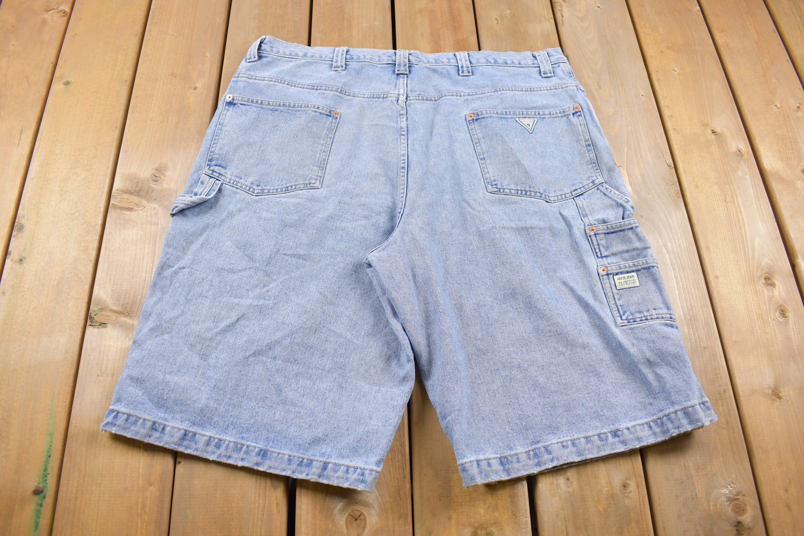 Vintage 1990s Guess Jeans Baggy Jean Shorts