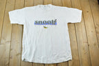 Vintage 1990s Snook Series Fishing T-Shirt