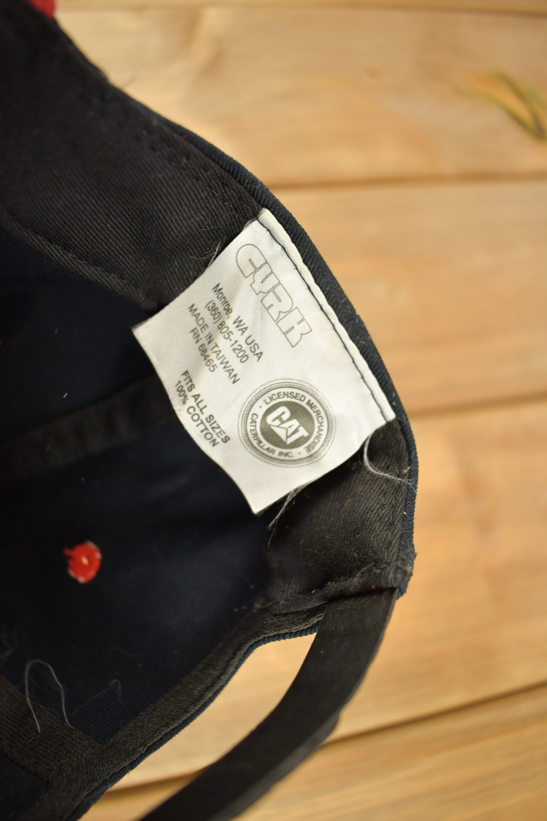 Vintage 1990s CAT Dump Truck Snap Back Hat