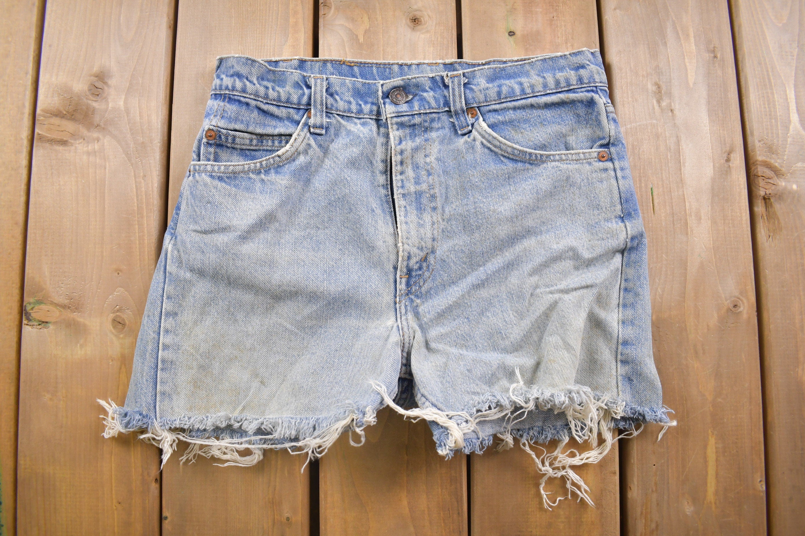 Vintage 1990s Levi's Orange Tab Jean Short Shorts 30 x 3