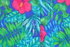 Vintage 1980s Floral Button Up Shirt