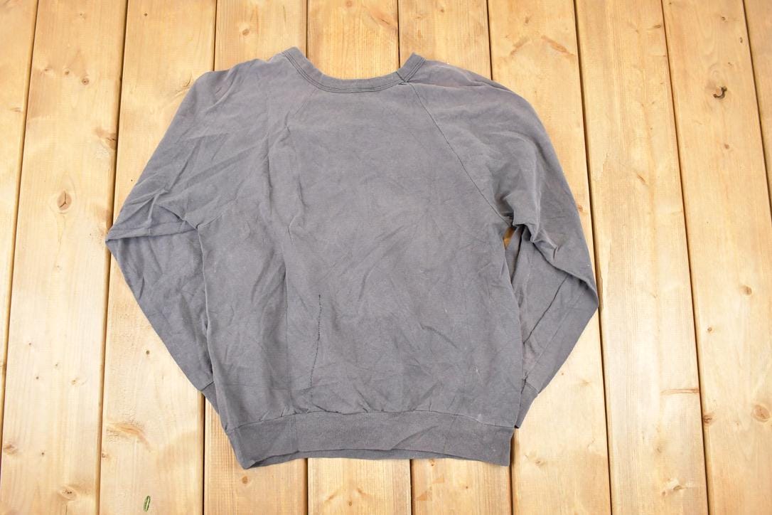 Vintage 1984 A Company Of Friends Abstract Graphic Print Crewneck Sweatshirt Mens S