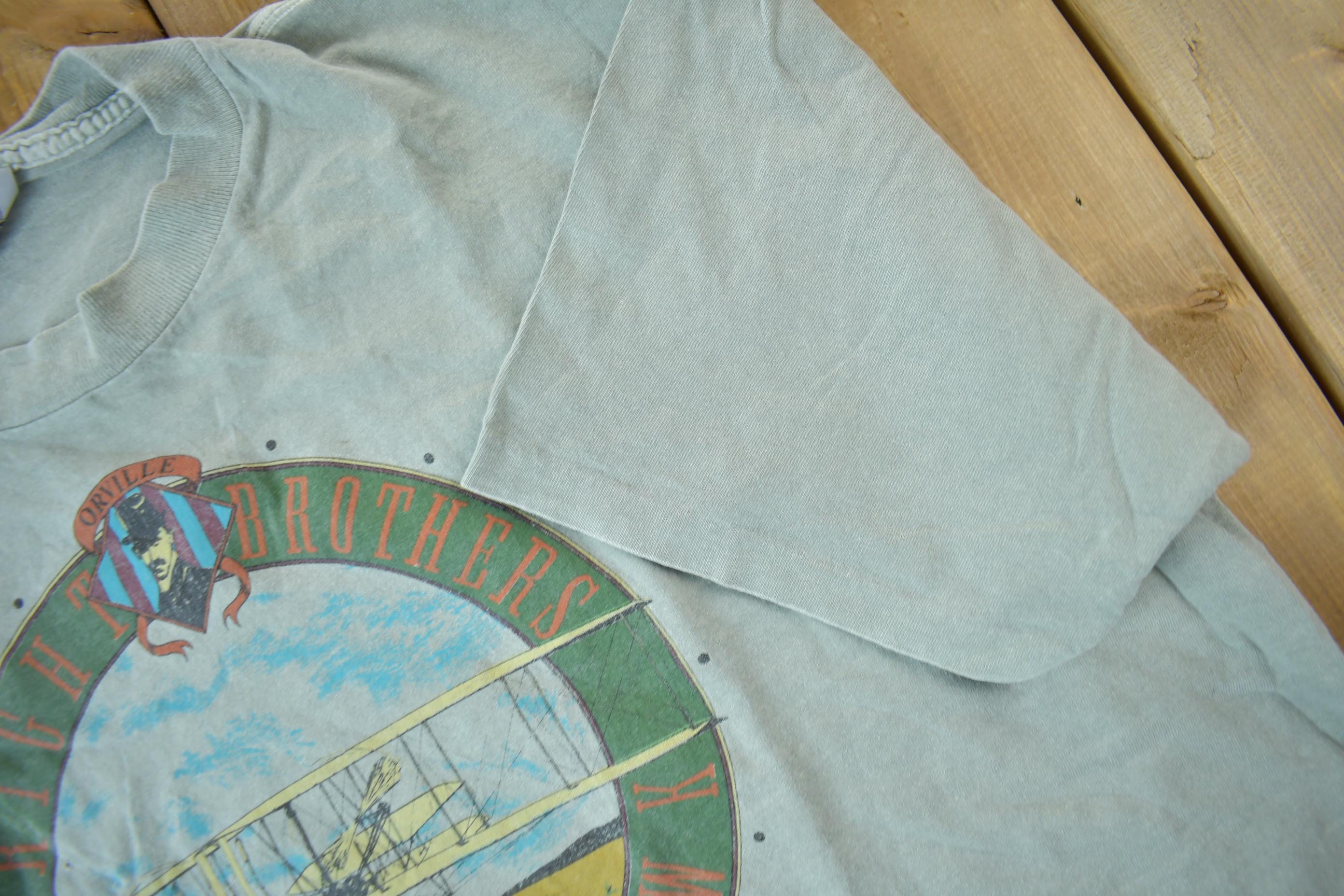 Vintage 1990s Wright Brothers Graphic T-Shirt