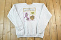 Vintage 1990s The Blooming Hill Floral Crewneck Sweatshirt Made In USA Womens XL