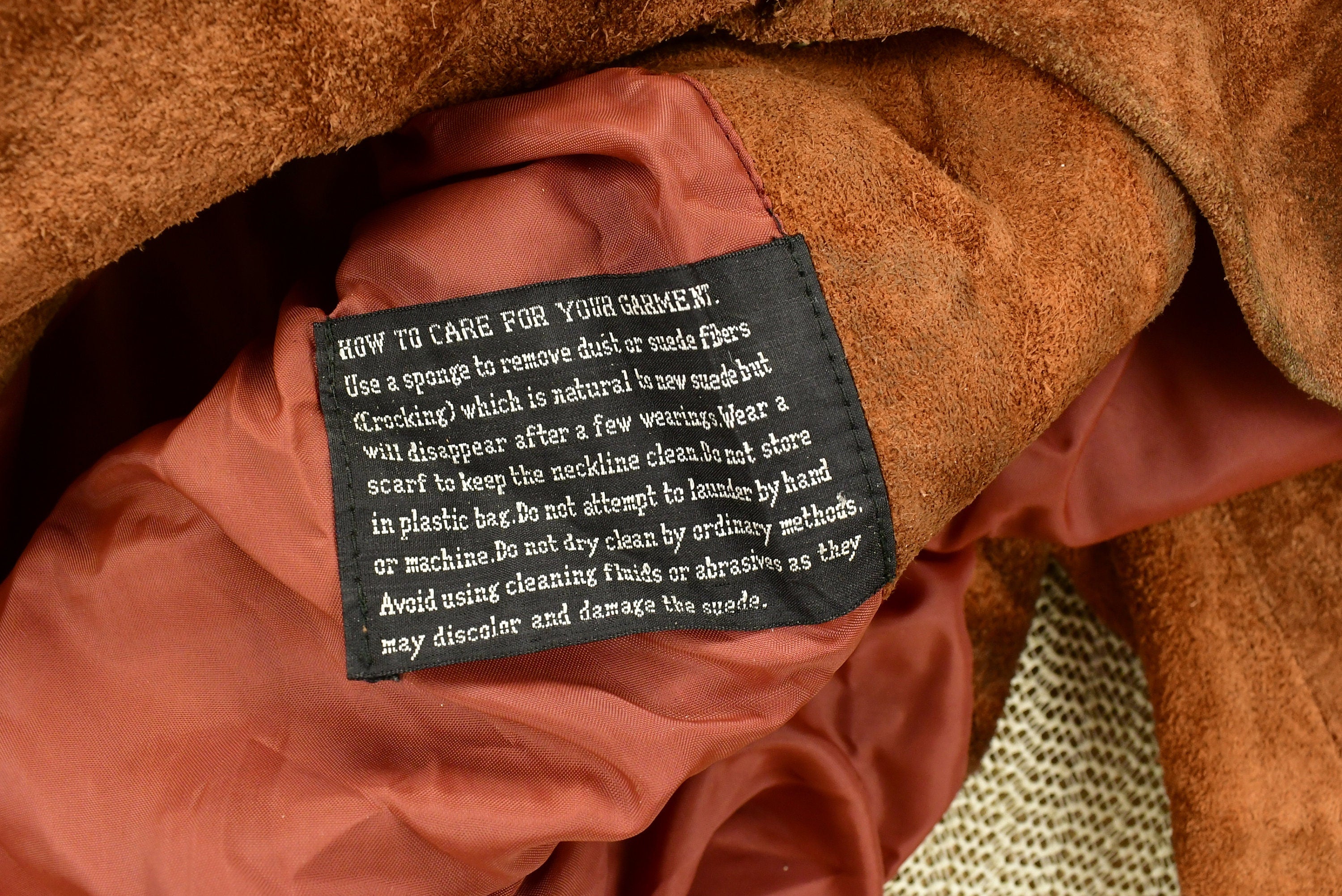 Vintage 1980s The Tannery Leather Suede Women's Jacket