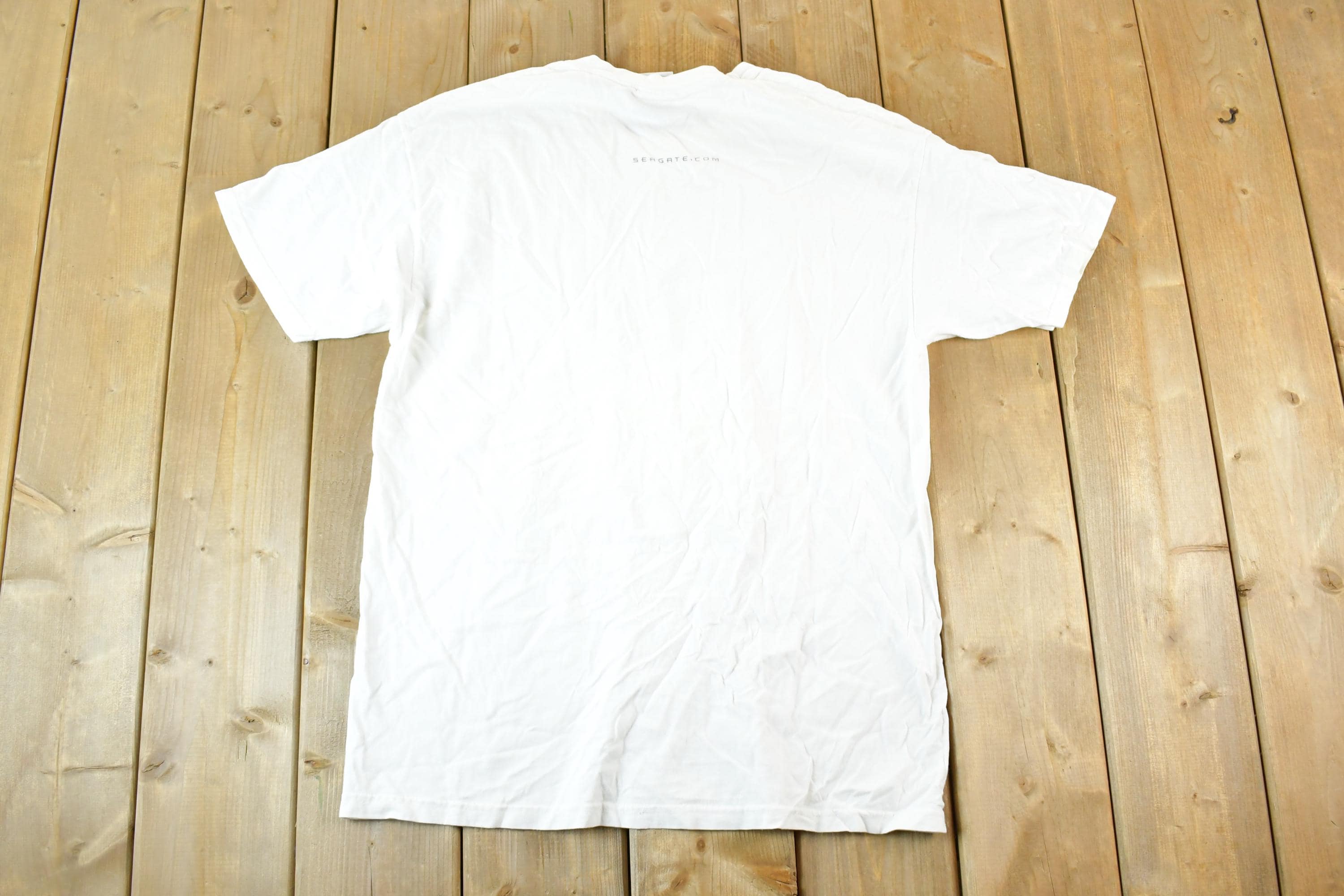 Vintage 2000 Seagate Welcome to The Future Souvenir T-Shirt Mens L