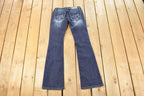 Vintage Deadstock Y2K Miss Me Bedazzled Low Rise Jeans Women's Size 26x31