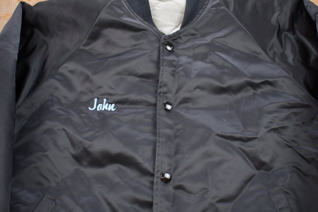 Vintage 1990s Hartwell Sailing Satin Bomber Jacket