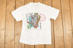 Vintage 1990s Busch Gardens Koala Souvenir Travel T-Shirt Men's S