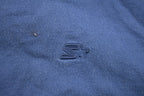 Vintage 1990s Blank Navy Blue Starter Crewneck Sweatshirt /
