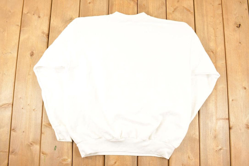 Vintage 1990s Cute Cocker Spaniel Dog Crewneck Sweatshirt Men's L