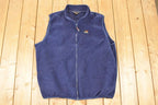 Vintage 1990s LL Bean Outdoors Fleece Outdoorsman Sweater Vest Men's XL