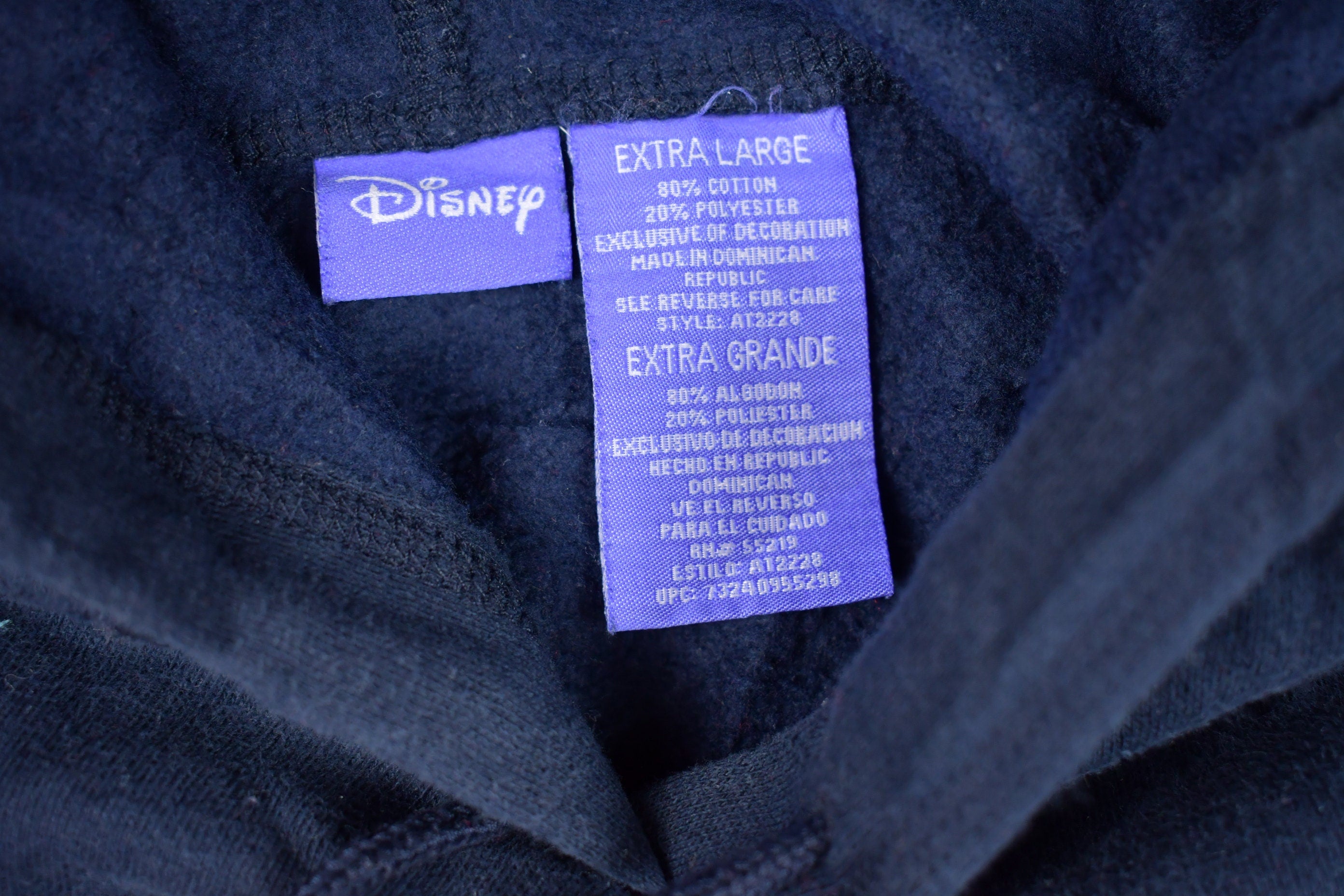 Vintage 1990s Disney Winnie the Pooh Graphic Hoodie  90s Hoodie  Vintage Sweater  90s  Embroidered  Color Block