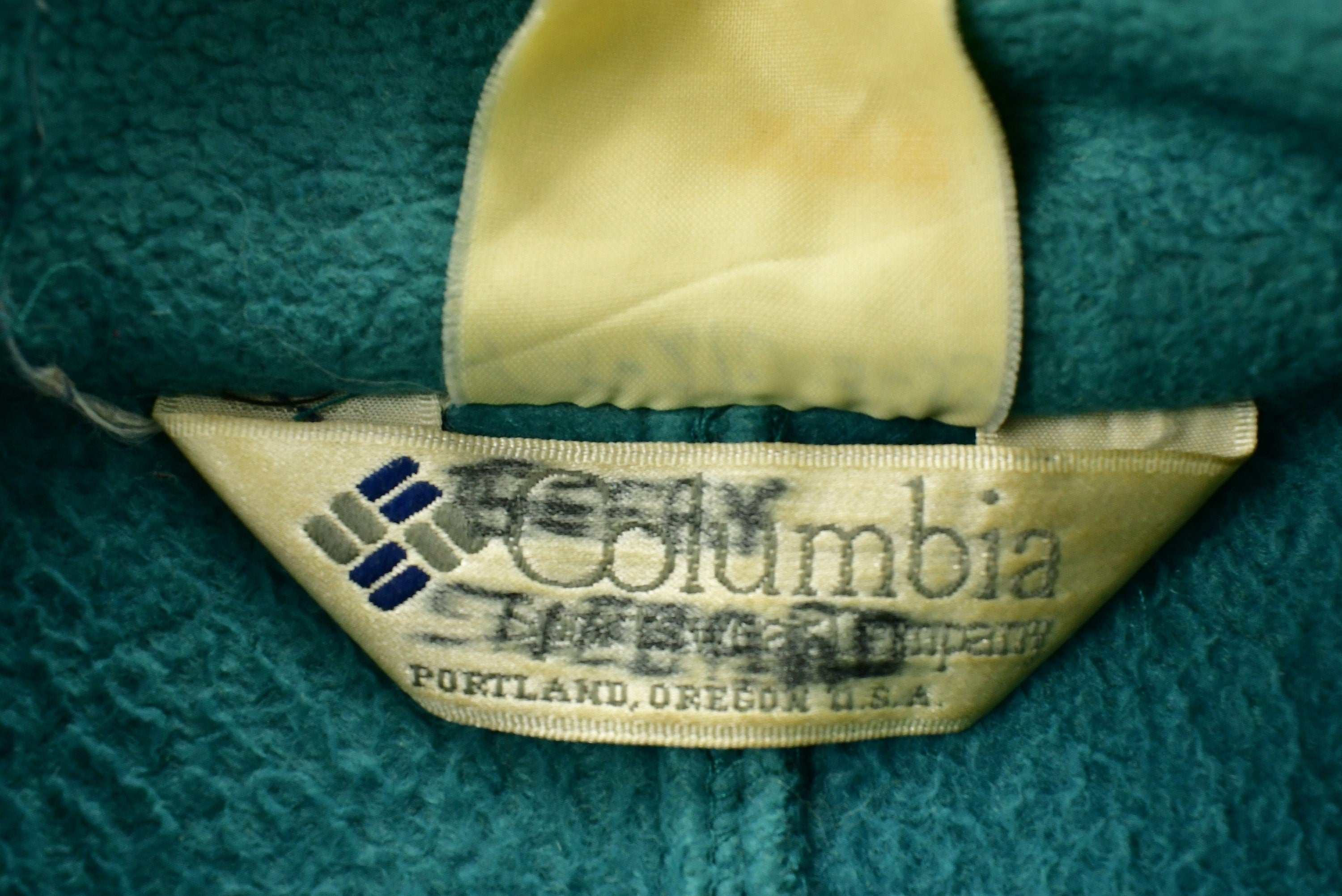 Vintage 1990s Columbia Full Zip Fleece Sweatshirt