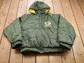 Vintage 1990s Green Bay Packers Game Day NFL Puffer Jacket