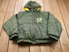 Vintage 1990s Green Bay Packers Game Day NFL Puffer Jacket