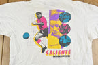 Vintage 1990s Caliente Soccer Gear Graphic T-Shirt