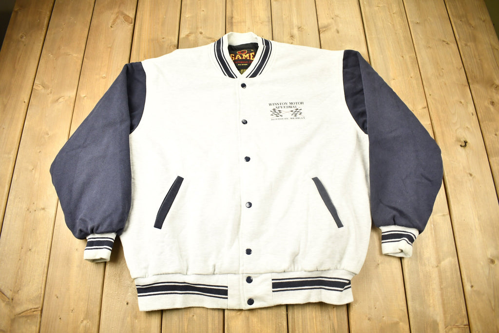Vintage 1990s Winston Motor Speedway Varsity Sweatshirt
