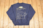 Vintage 1990s Things Gramps Says Cartoon Graphic Print Crewneck Sweatshirt Mens L  Made In USA  90's Comedy Sweater