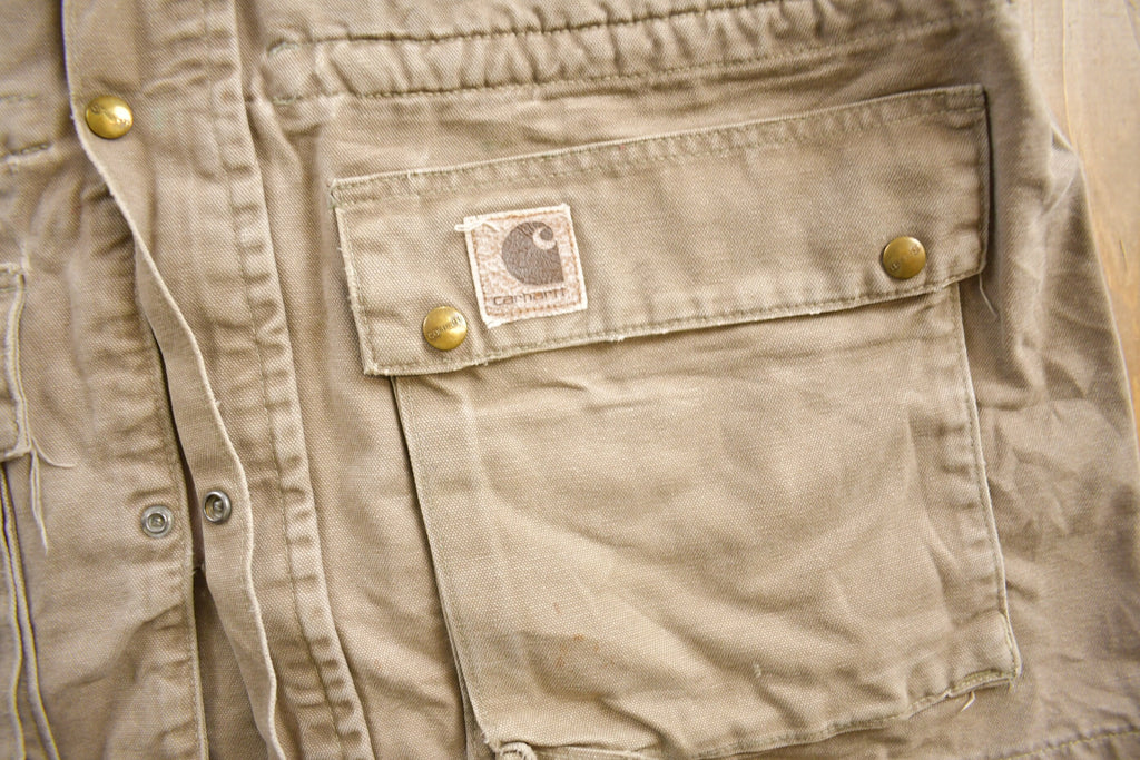 Vintage 1990s Carhartt Beige Ranch Coat