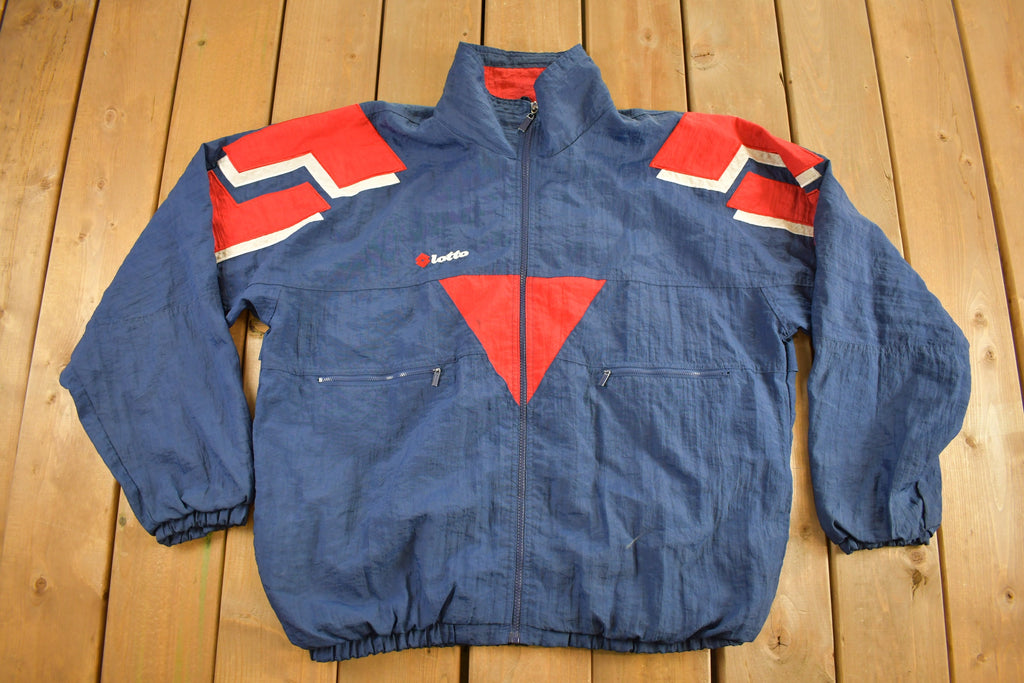 Vintage 1990s Lotto Nylon Windbreaker