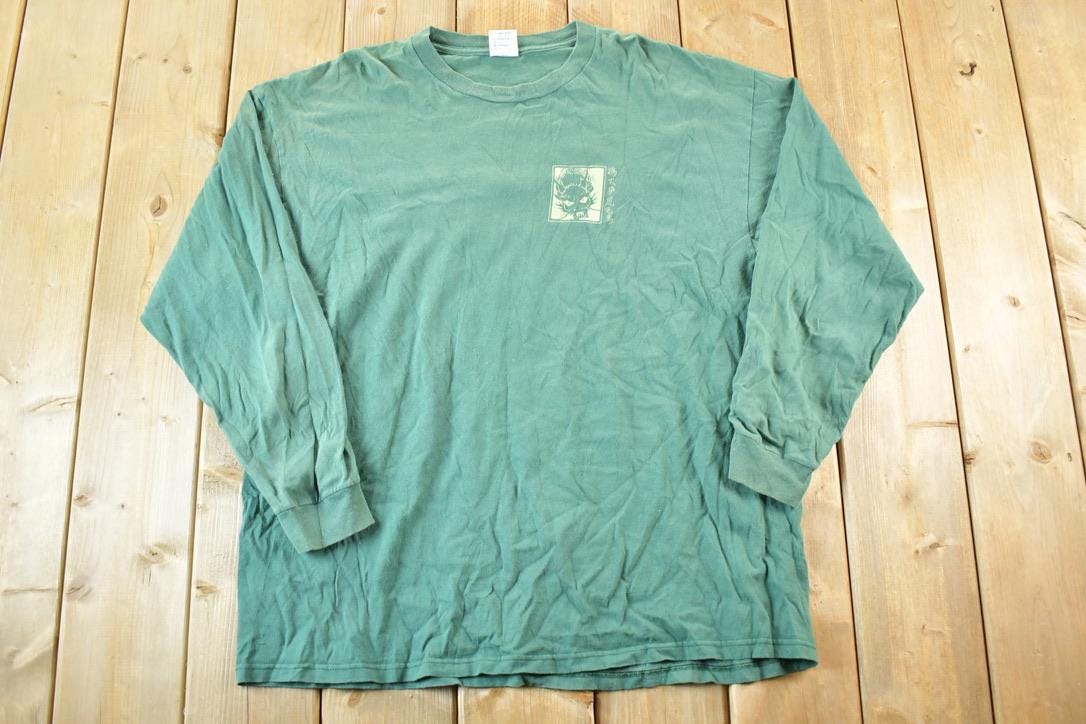 Vintage 1990s Dragon Crewneck Sweatshirt Mens L