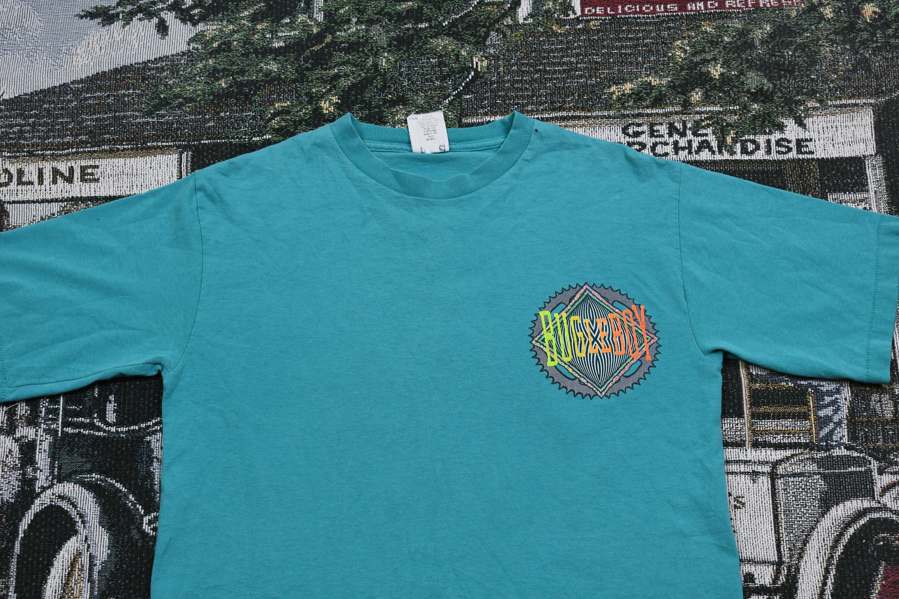 Vintage 1990s Bugle Boy Graphic T Shirt