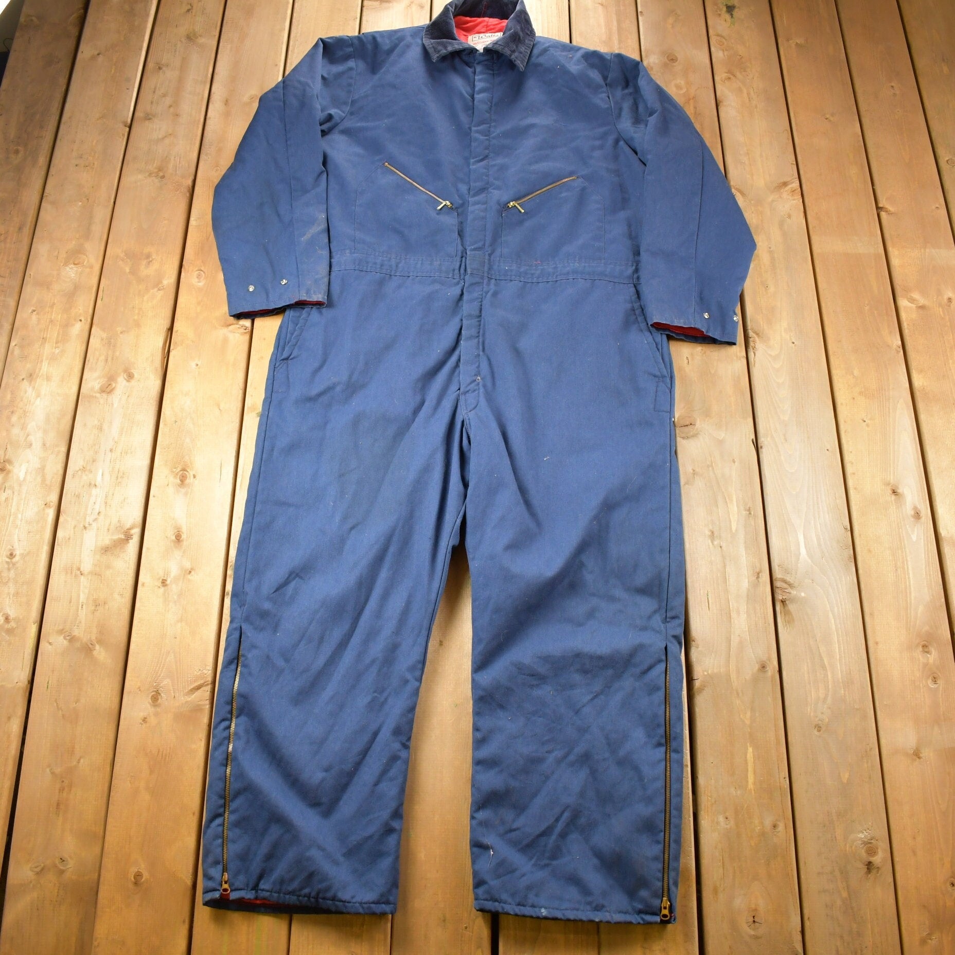 Vintage 1990s Walls Blizzard Proof One Piece Insulated Coveralls Size 3X-Large
