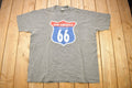 Vintage 1990s US Route 66 Joe America Diner Graphic T-Shirt