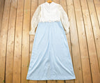 Vintage 1960s Lace Sleeve Dress