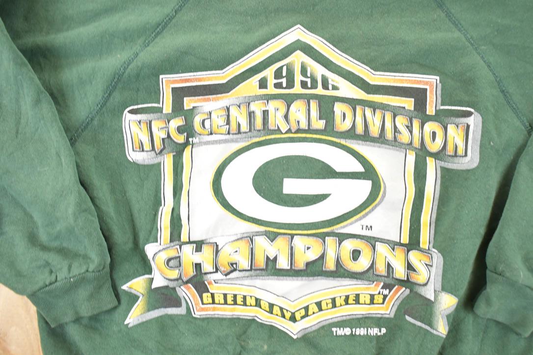 Vintage 1996 Green Bay Packers Champions NFL Crewneck Sweatshirt Men's M