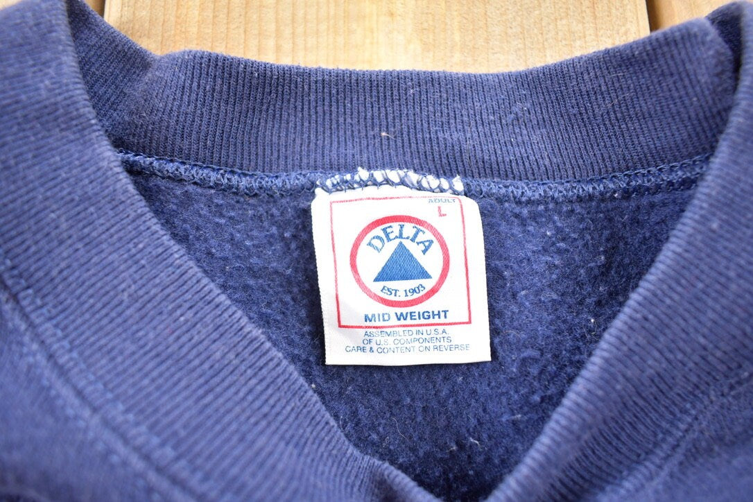 Vintage 1990s University Of Michigan Wolverines Collegiate Crewneck