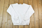 Vintage 1990s Motorcycle Santa Crewneck Sweatshirt